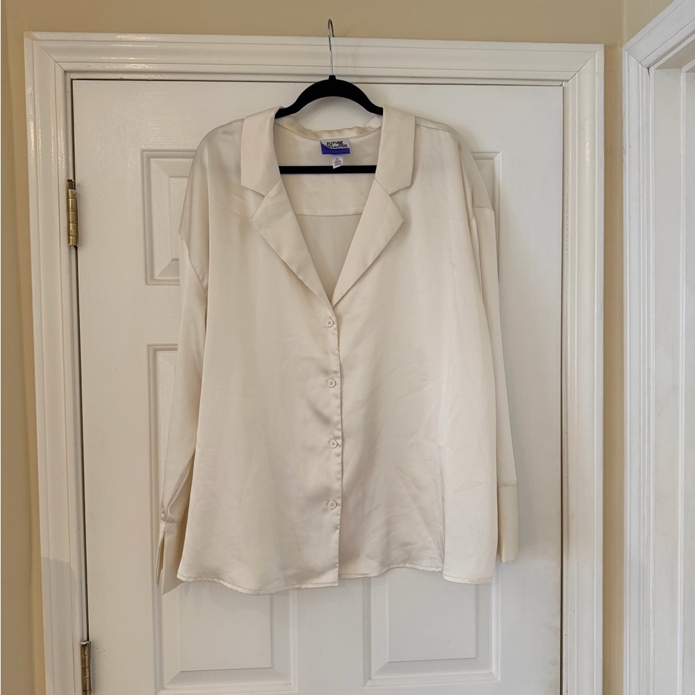 Elegant Cream Blouse